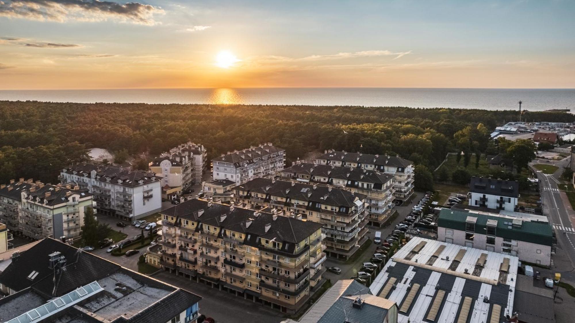 Apartamenty Sun & Snow Na Wydmie W Poblizu Plazy I Molo Ούστκα Εξωτερικό φωτογραφία